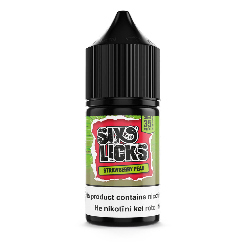 Six Licks Salts - Strawberry Pear (30ml)