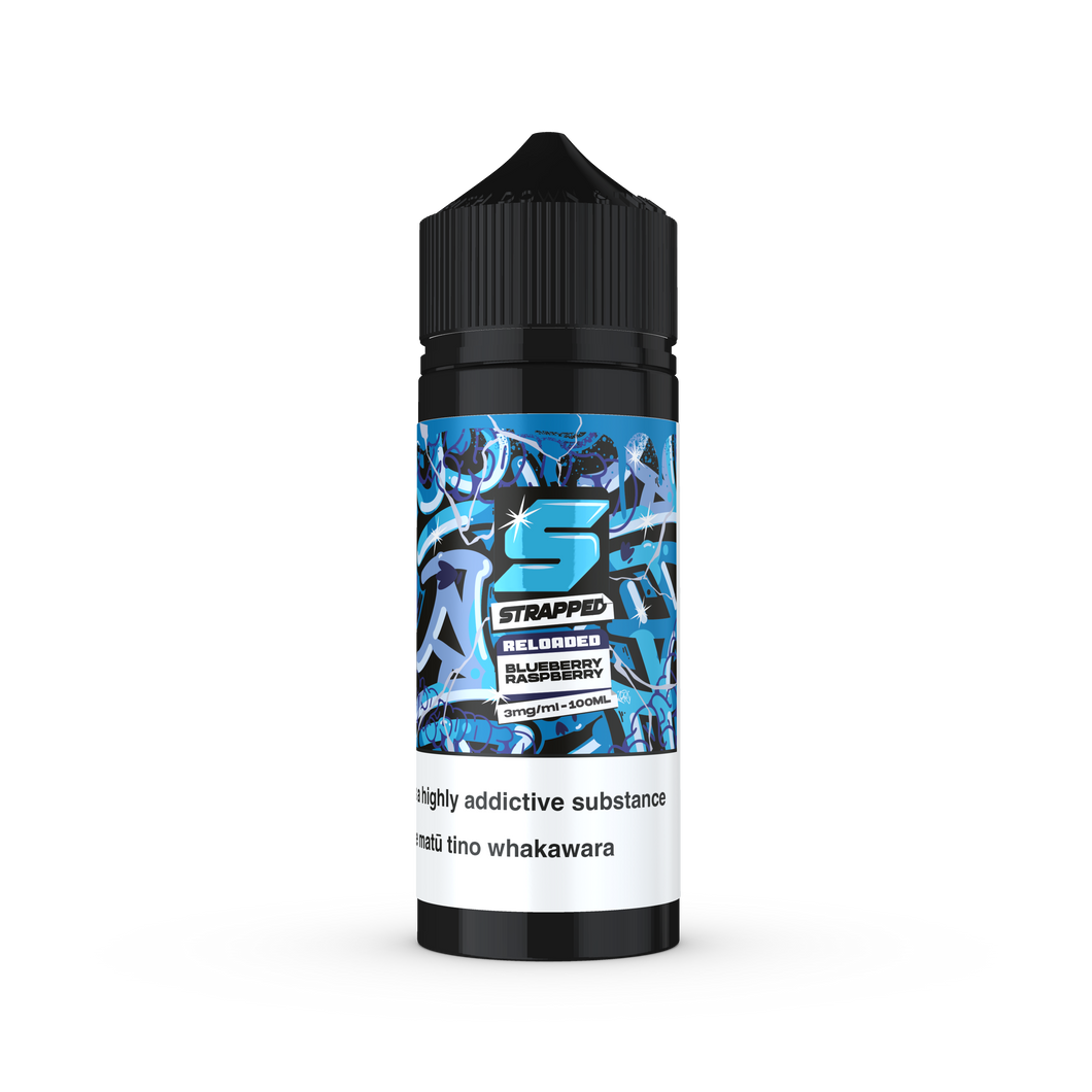 Strapped Reloaded - Blueberry Raspberry (100ml)
