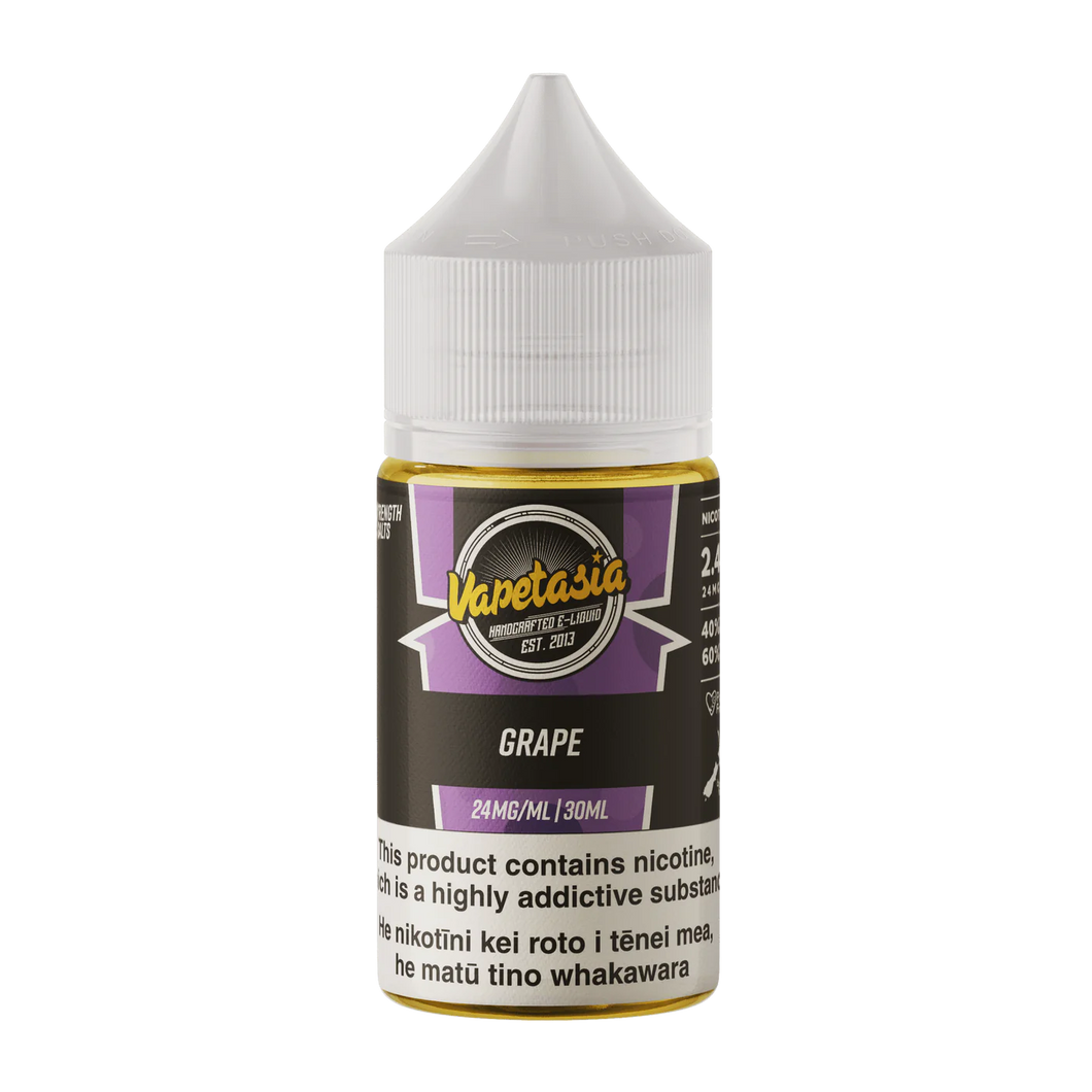 Vapetasia Salts - Grape (30ml)