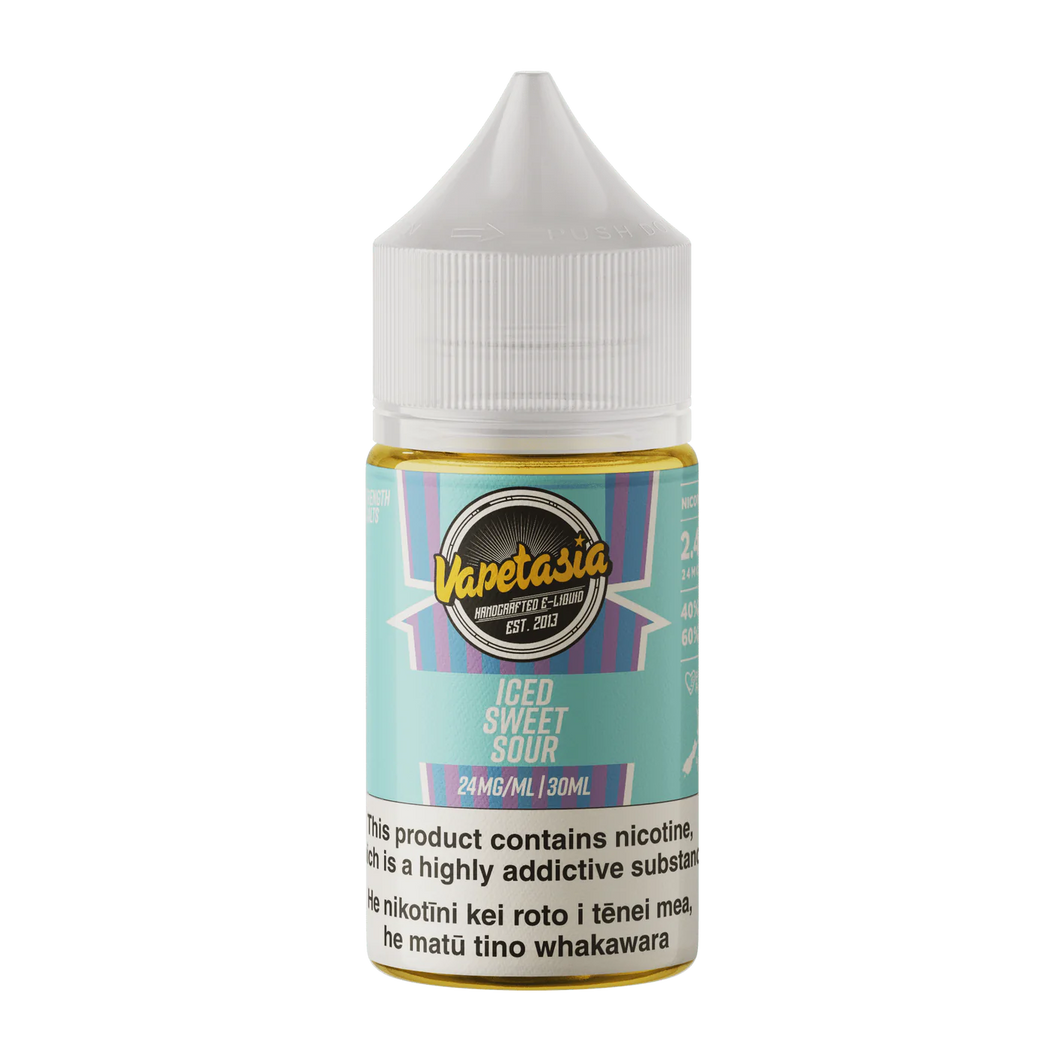 Vapetasia Salts  Iced - Sweet Sour (30ml)