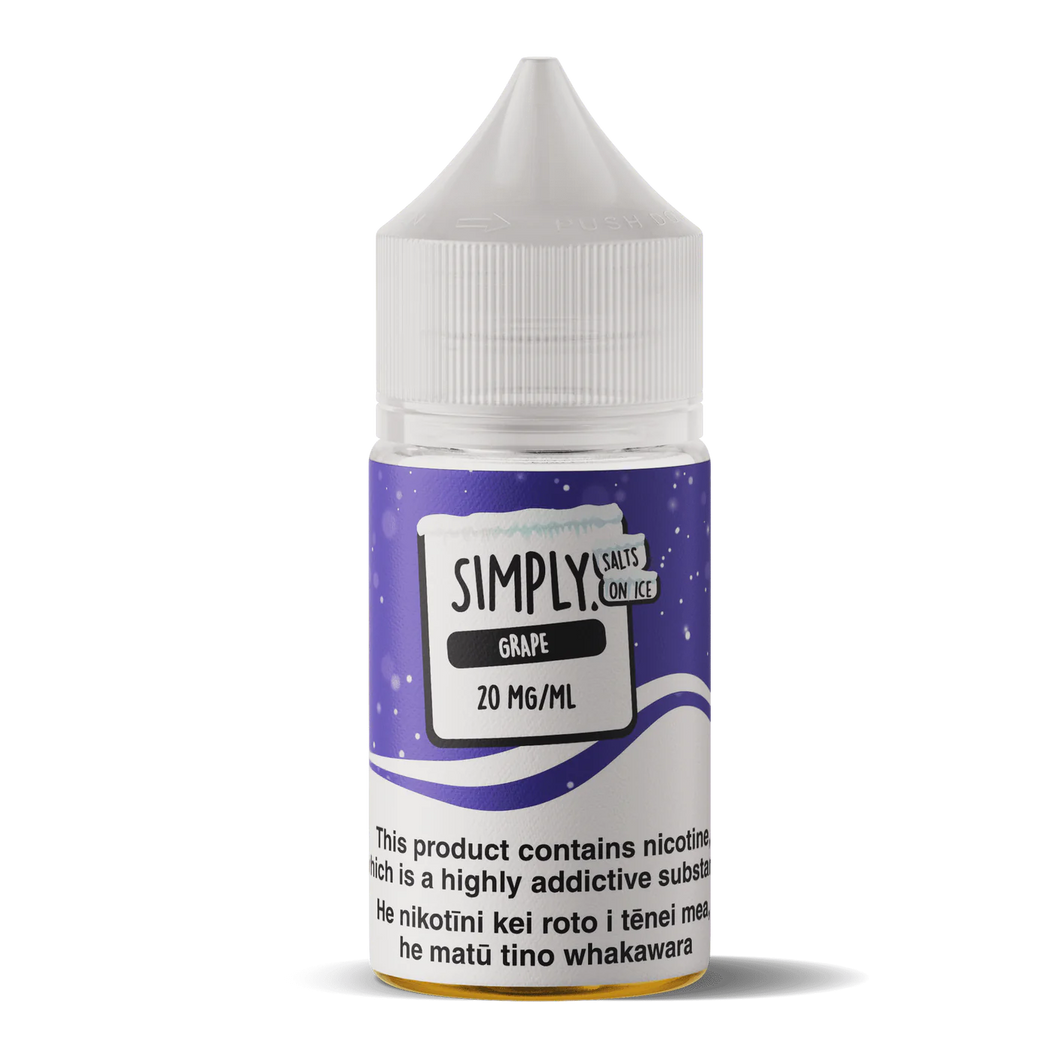 Simply Salt On Ice - Grape (30ml)