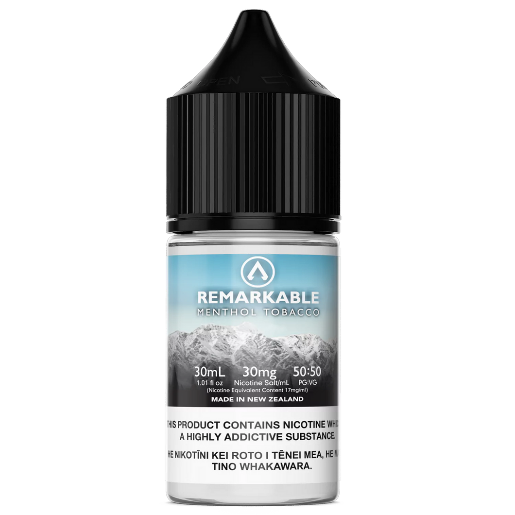 Remarkable - Menthol Tobacco (30ml)