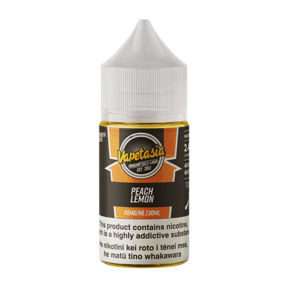 Vapetasia Salts - Peach Lemonade (30ml)