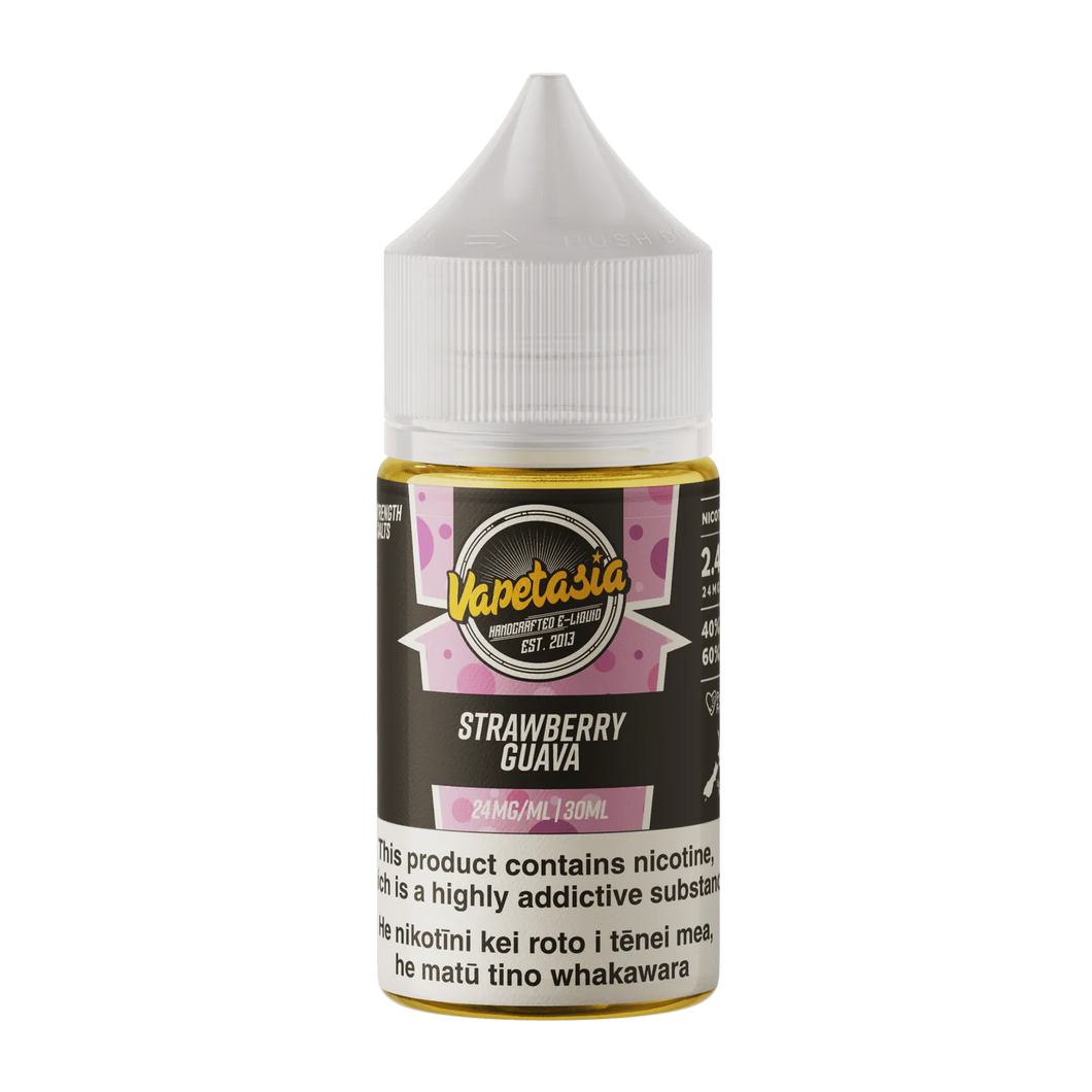 Vapetasia Salts - Strawberry Guava (30ml)